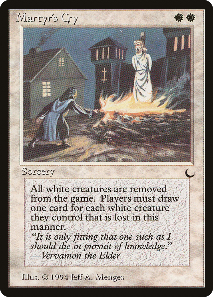 Martyr's Cry Card Image