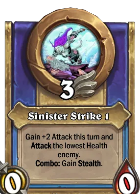 Sinister Strike 1 Card Image