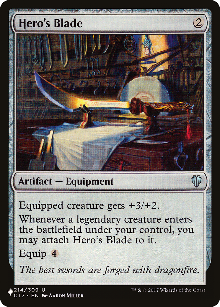 Hero's Blade Card Image