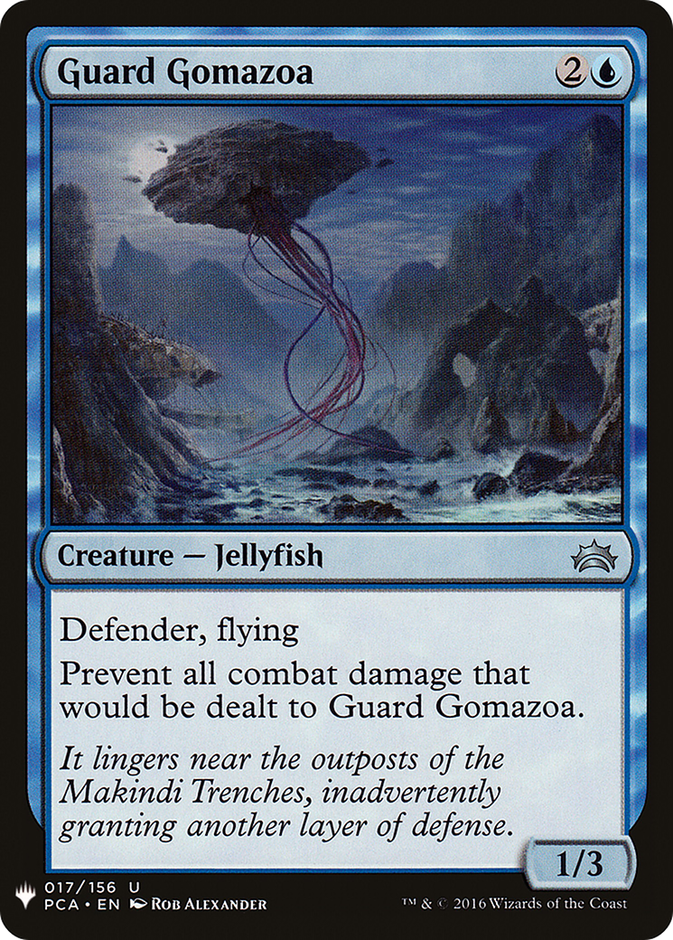 Guard Gomazoa Card Image