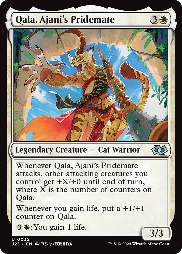 Qala, Ajani's Pridemate Card Image