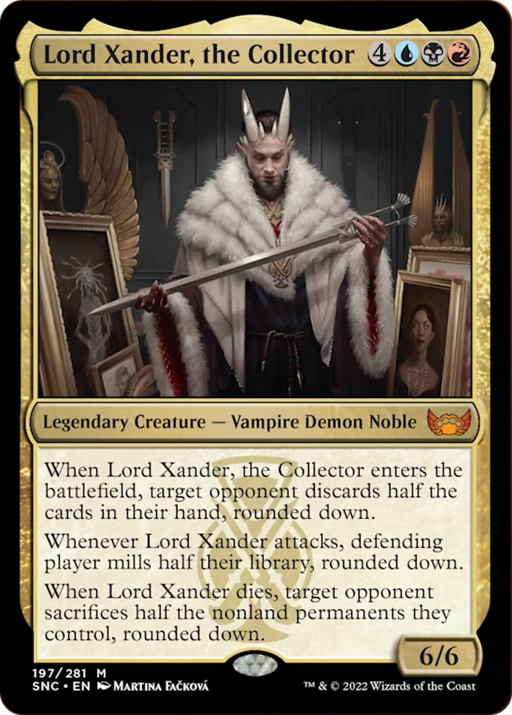 Lord Xander, the Collector Card Image