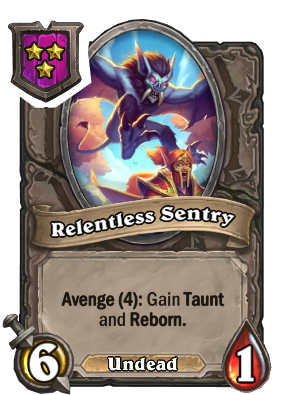 Relentless Sentry Card Image