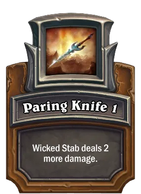 Paring Knife 1 Card Image