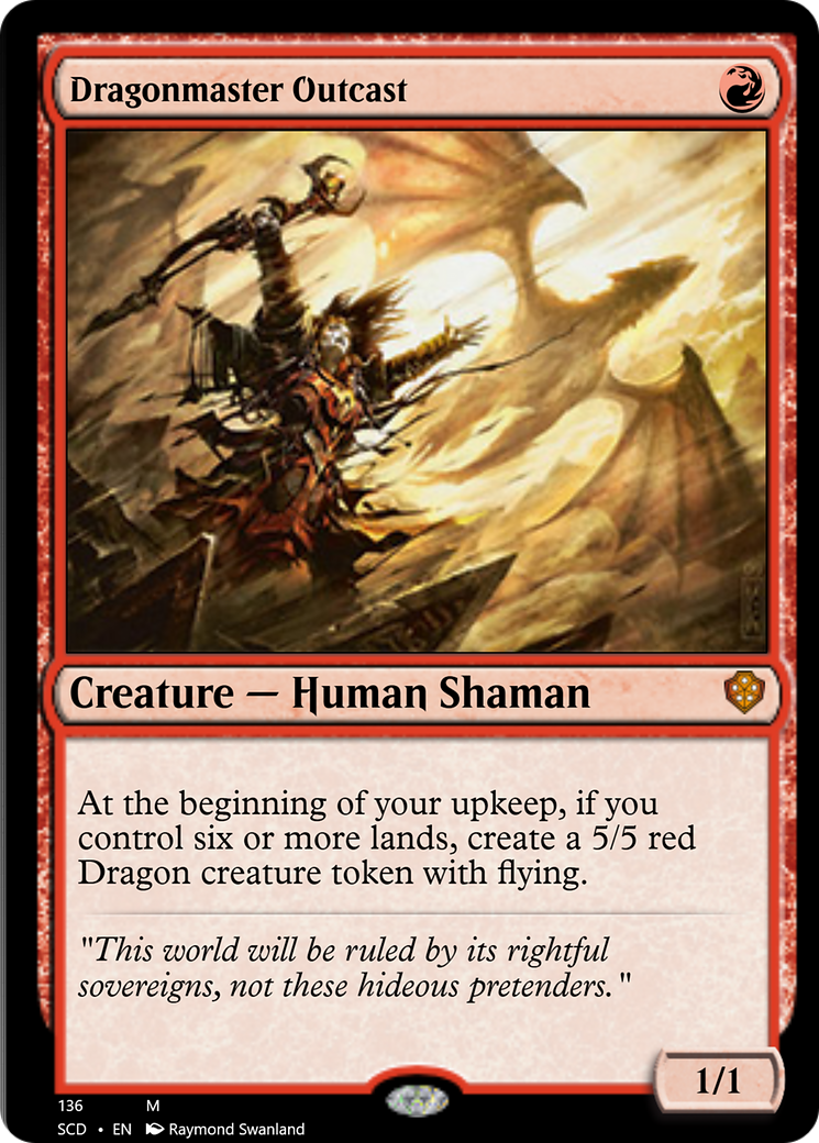 Dragonmaster Outcast Card Image