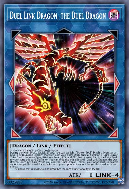 Duel Link Dragon, the Duel Dragon Card Image