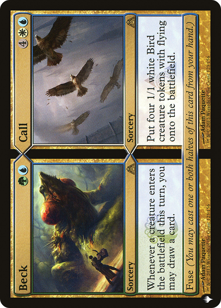 Beck // Call Card Image