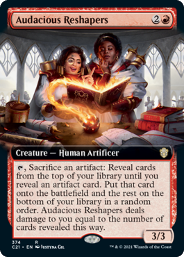 Audacious Reshapers Card Image