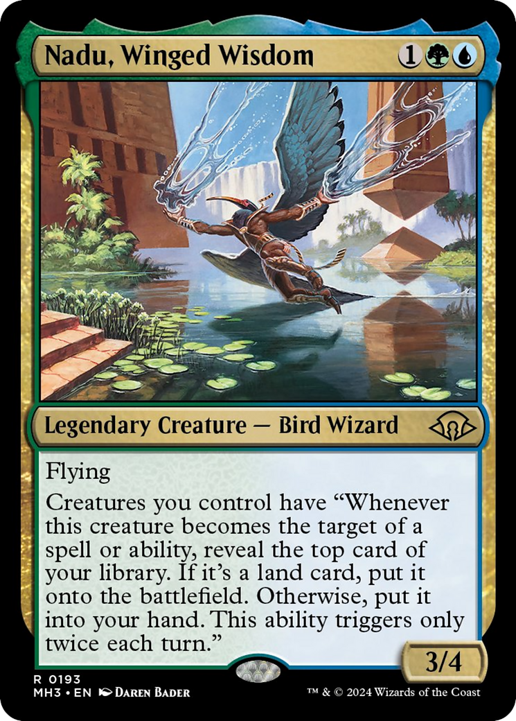 Nadu, Winged Wisdom Card Image