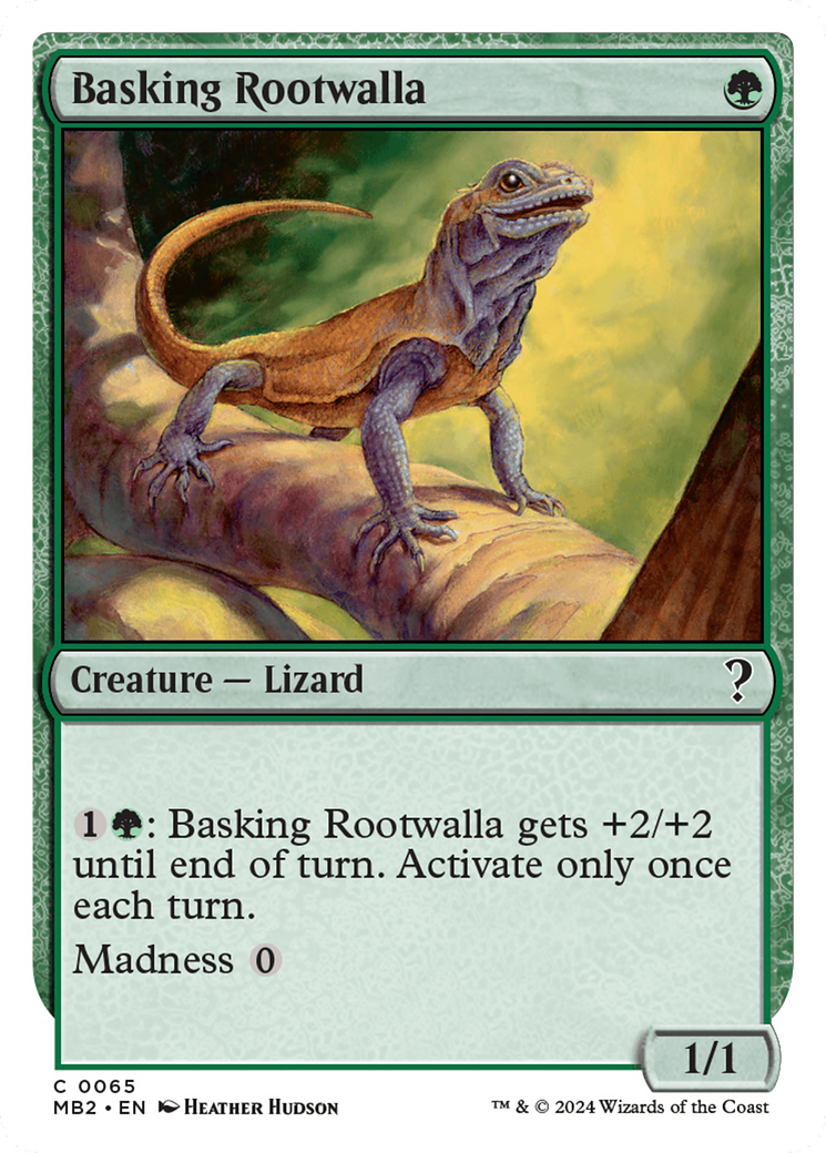 Basking Rootwalla Card Image