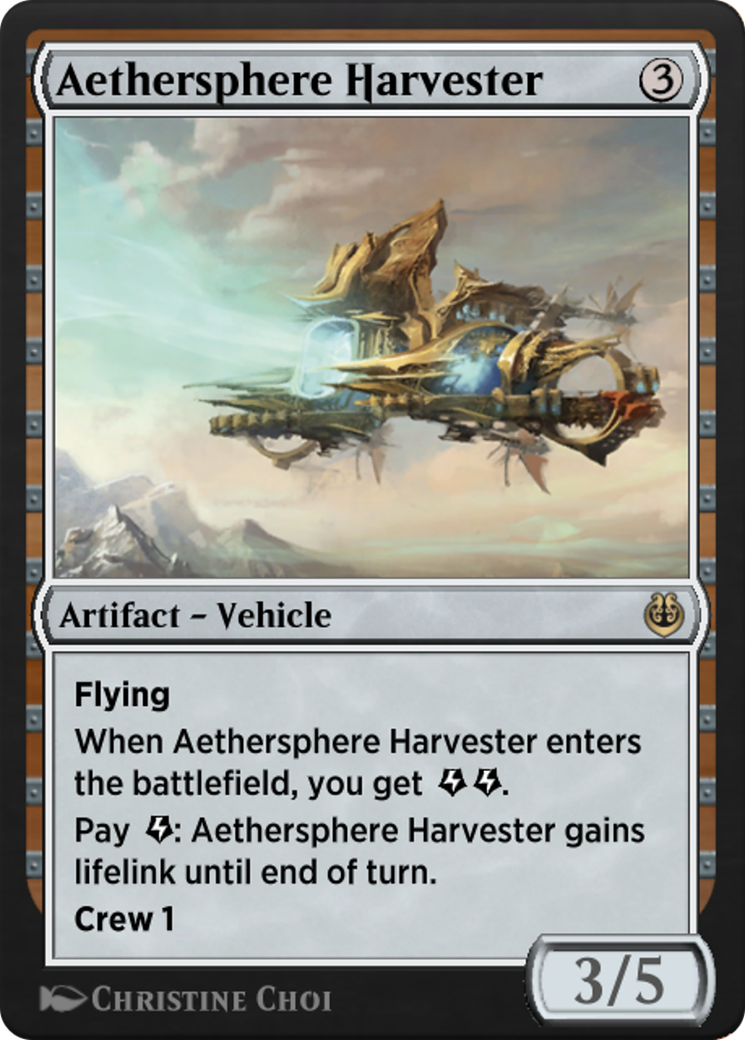 Aethersphere Harvester Card Image