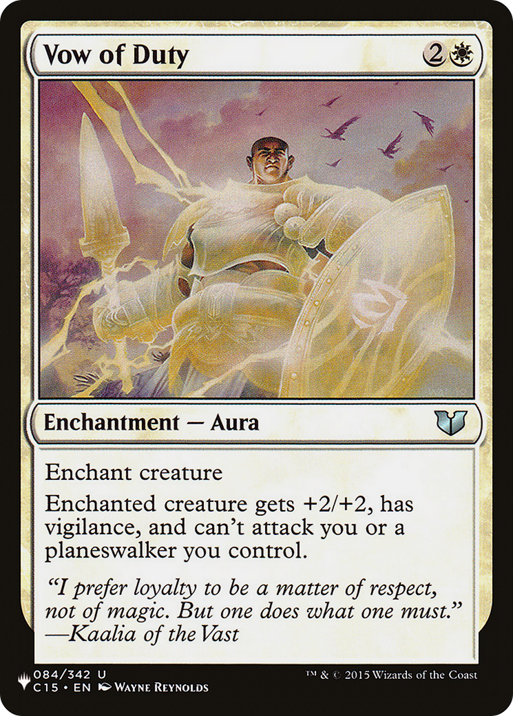 Vow of Duty Card Image