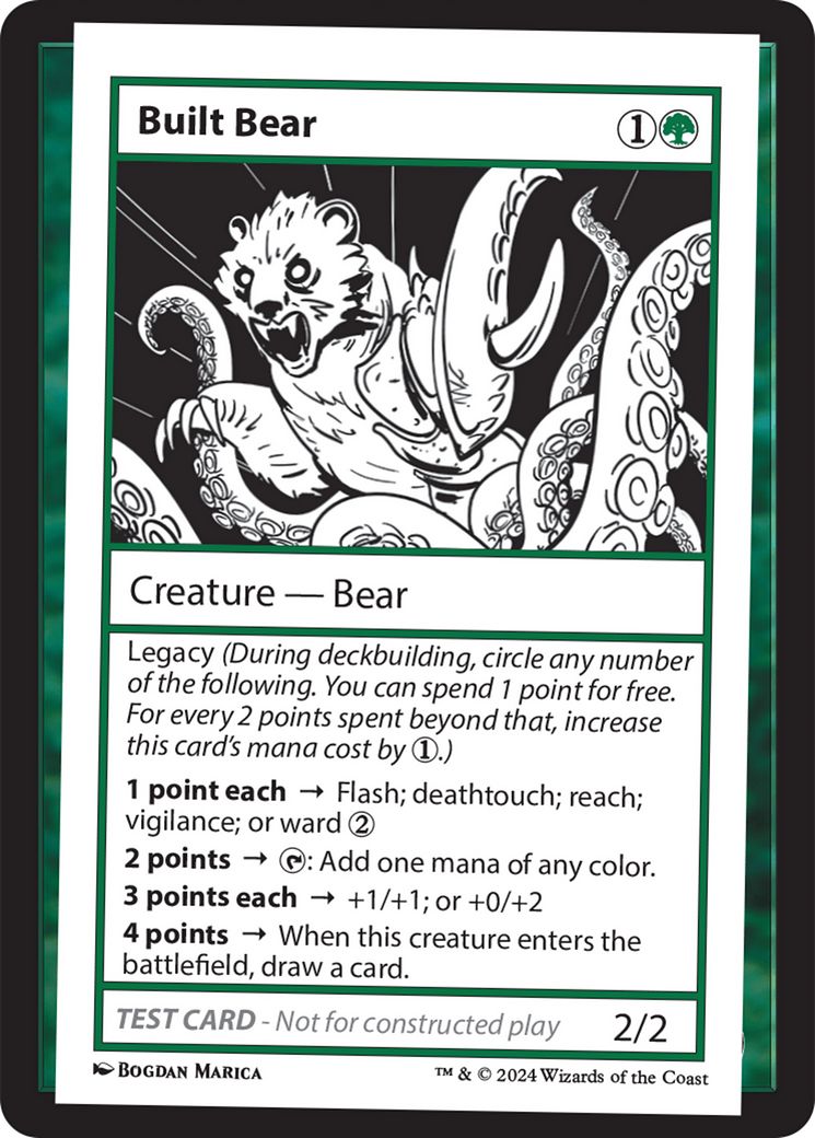 Built Bear Card Image