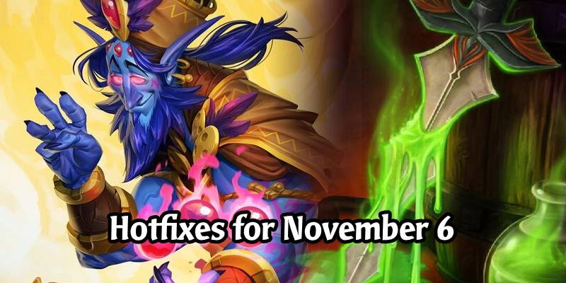 Hearthstone Hotfixes - Deadly Weapons 101 Fixed in Duels, Zephrys Available to All in Battlegrounds