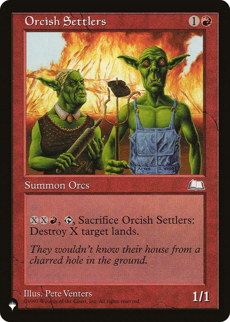 Orcish Settlers Card Image