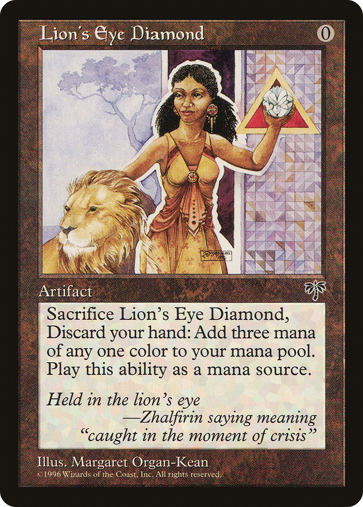 Lion's Eye Diamond Card Image