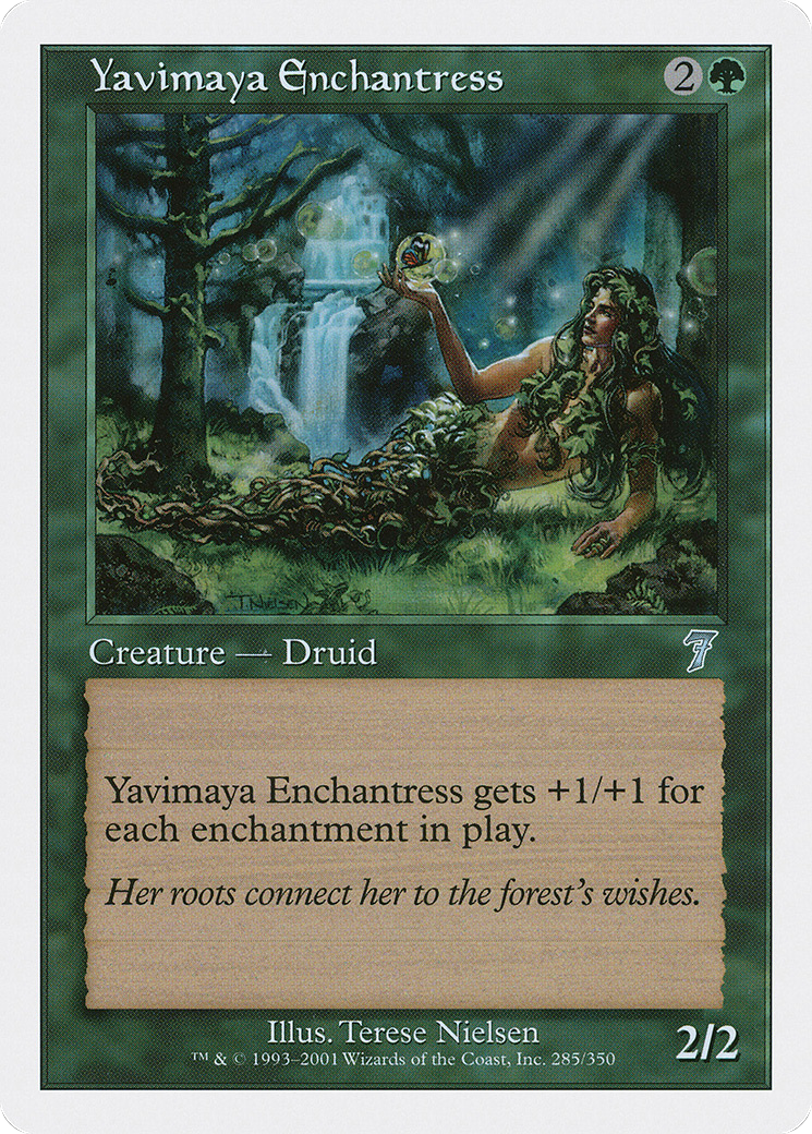 Yavimaya Enchantress Card Image