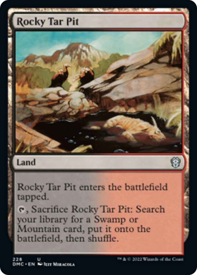 Rocky Tar Pit Card Image