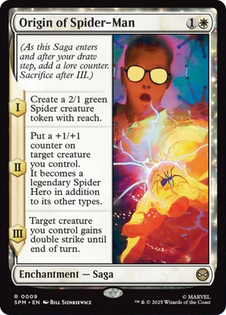Origin of Spider-Man Card Image