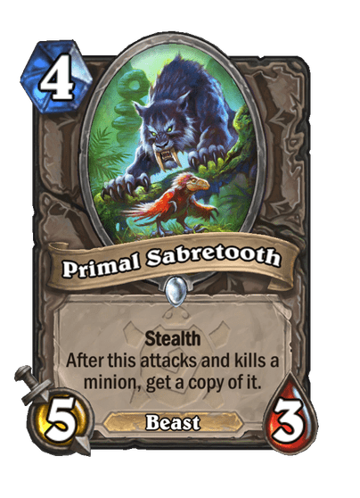 Primal Sabretooth Card Image