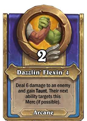 Dazzlin' Flexin' 4 Card Image