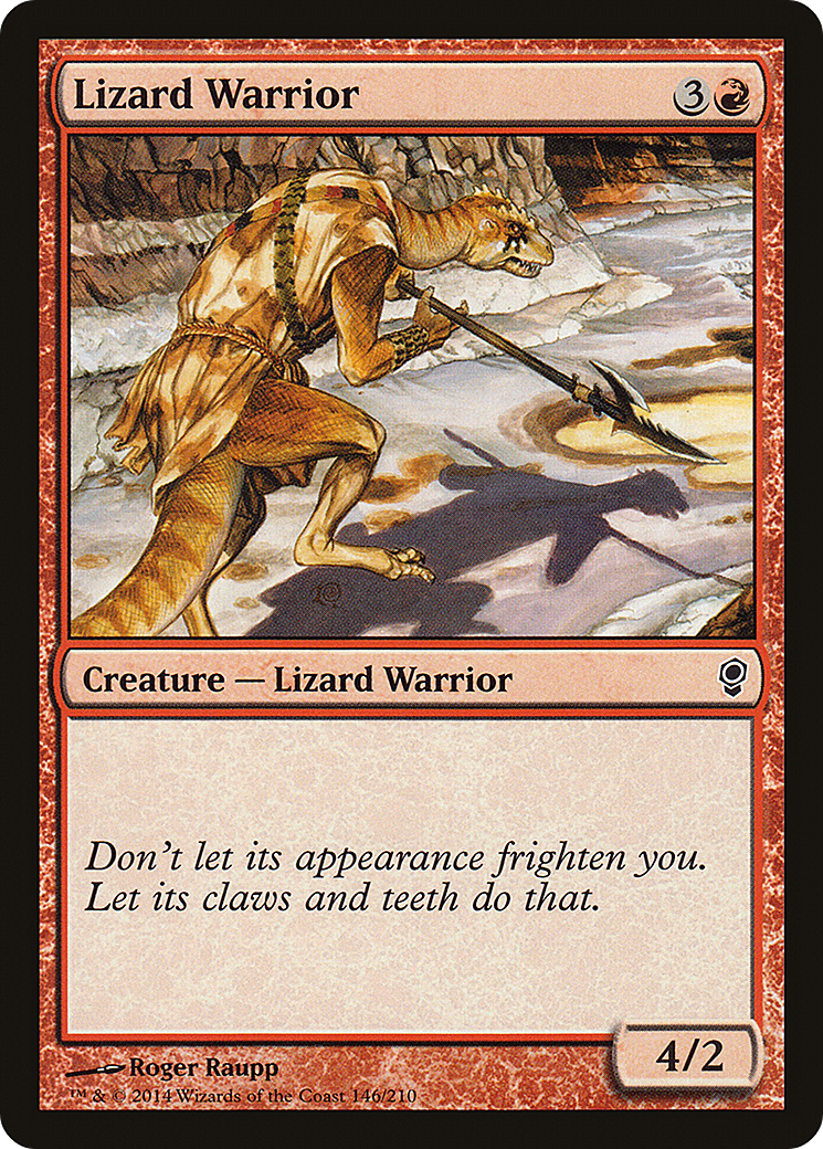 Lizard Warrior Card Image