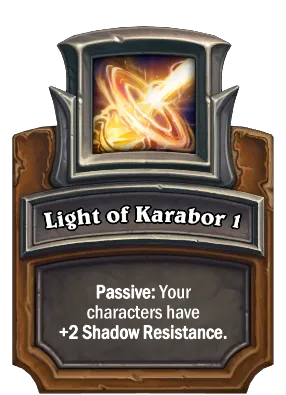 Light of Karabor 1 Card Image