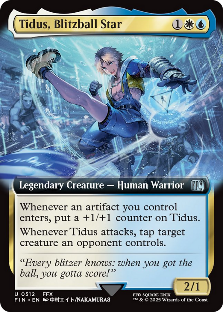 Tidus, Blitzball Star Card Image