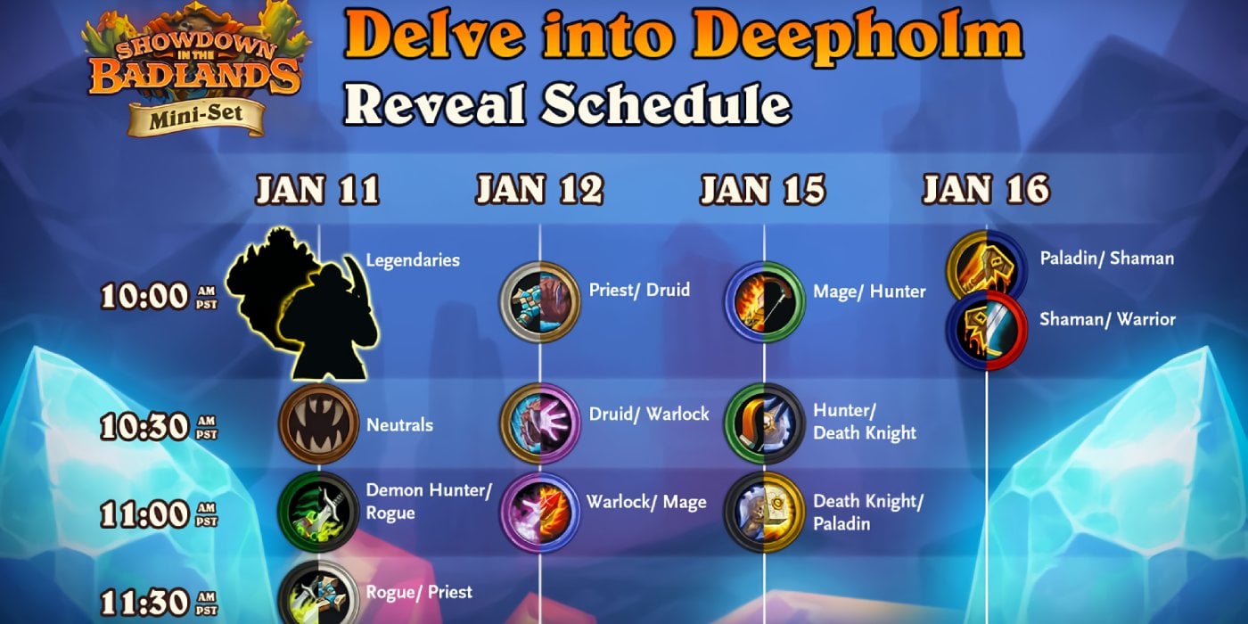 Hearthstone's Next Mini-Set is Delve into Deepholm - Card Reveal Schedule!