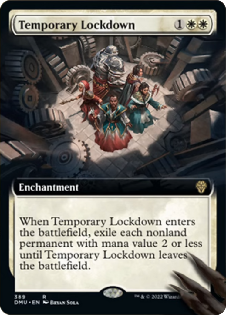 Temporary Lockdown Card Image