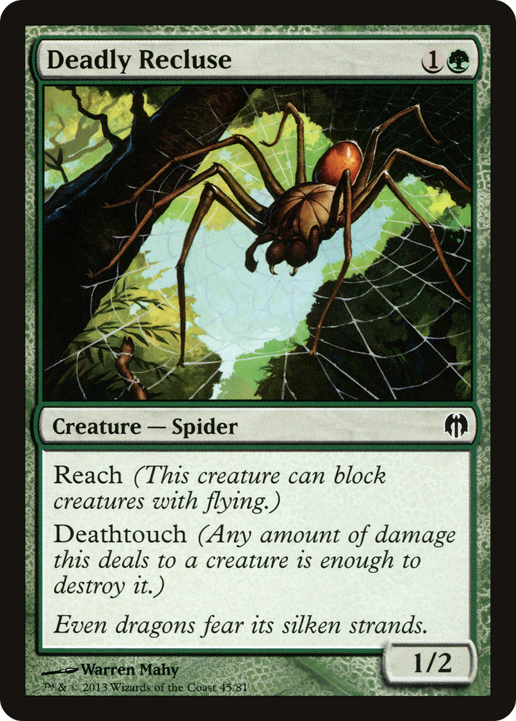 Deadly Recluse Card Image