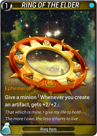 Ring of the Elder Card Image