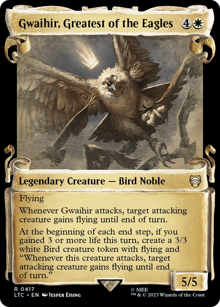 Gwaihir, Greatest of the Eagles Card Image