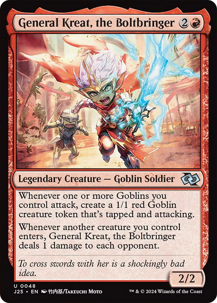 General Kreat, the Boltbringer Card Image