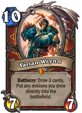 Varian Wrynn Card Image