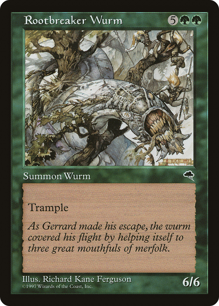 Rootbreaker Wurm Card Image