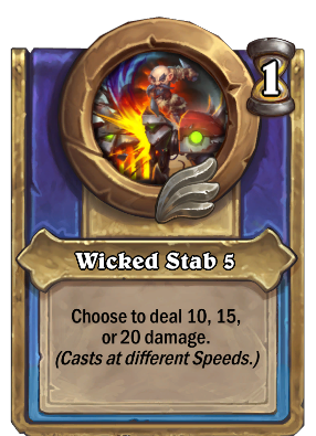Wicked Stab {0} Card Image