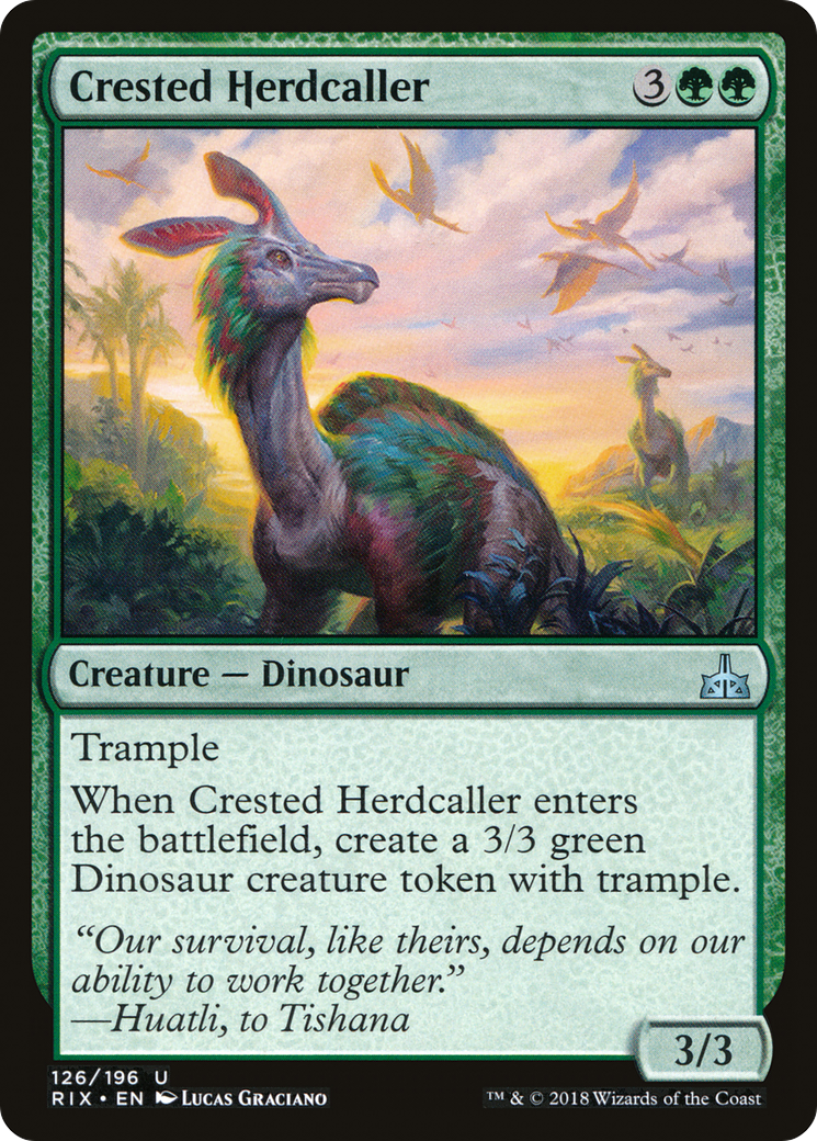 Crested Herdcaller Card Image