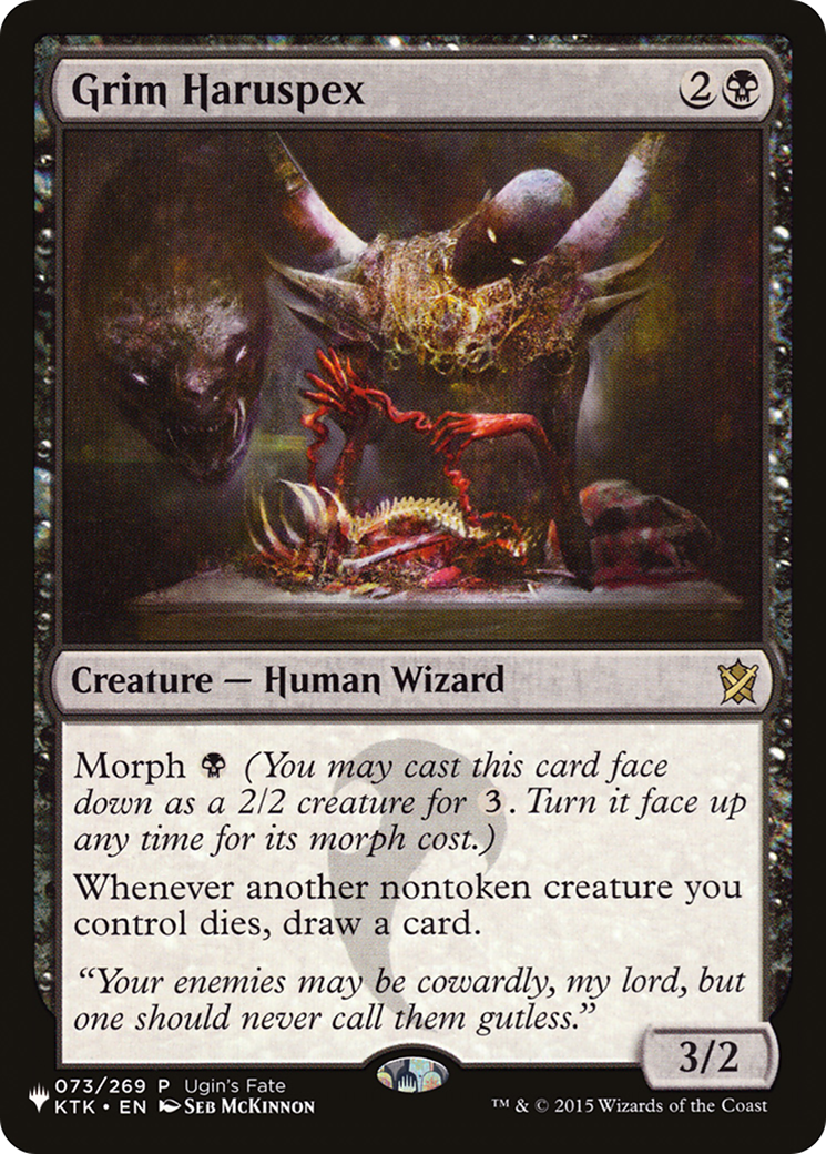 Grim Haruspex Card Image