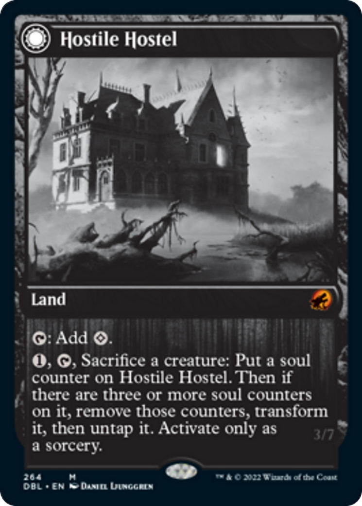 Hostile Hostel // Creeping Inn Card Image