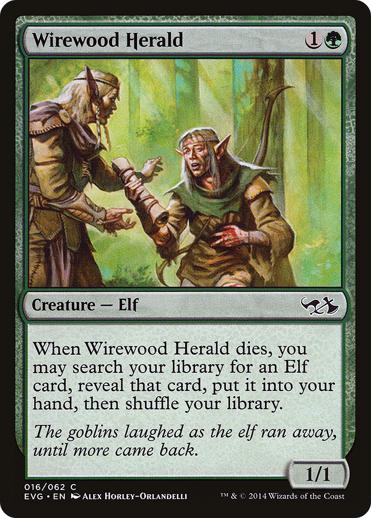 Wirewood Herald Card Image