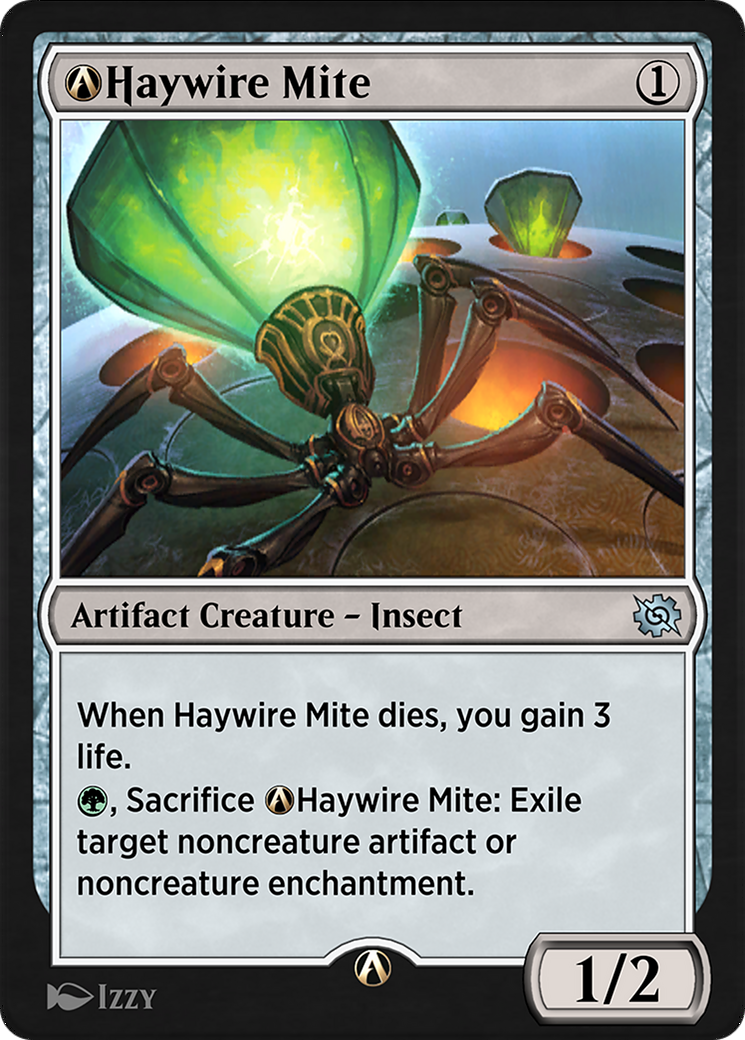 A-Haywire Mite Card Image