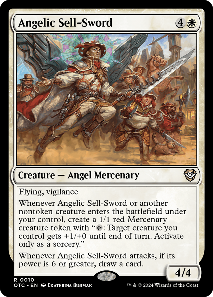 Angelic Sell-Sword Card Image