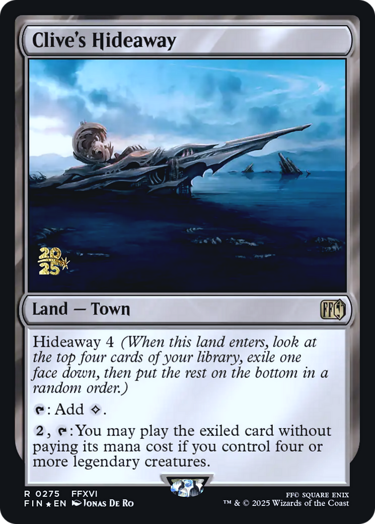 Clive's Hideaway Card Image