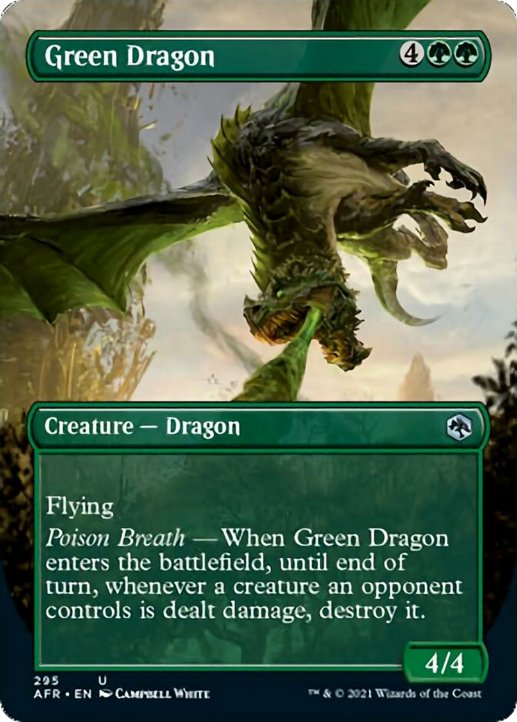 Green Dragon Card Image