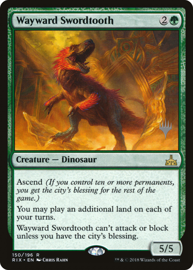 Wayward Swordtooth Card Image