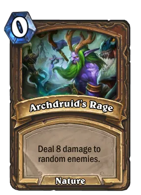 Archdruid's Rage Card Image