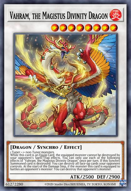 Vahram, the Magistus Divinity Dragon Card Image