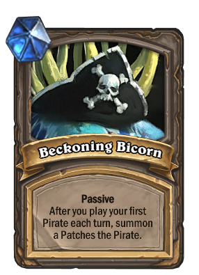 Beckoning Bicorn Card Image