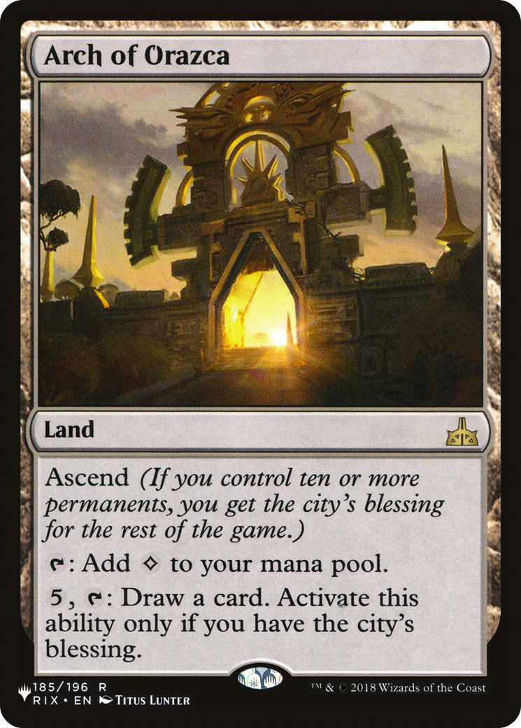 Arch of Orazca Card Image